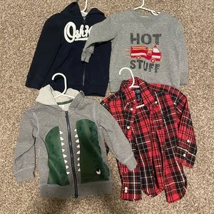 2T sweatshirt lot